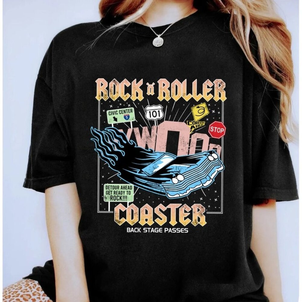 Disney Rock n Roller Coaster Shirt, Disney Hollywood Studios T-Shirt